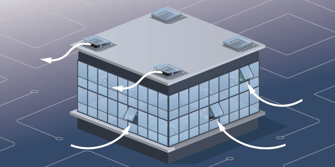 Intelligent Motion, Facilitated Control-Natural Ventilation